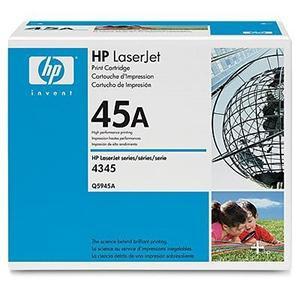 HP Tóner 45A Negro para LaserJet 4345MFP HP Tóner 45A Negro para LaserJet 4345MFP