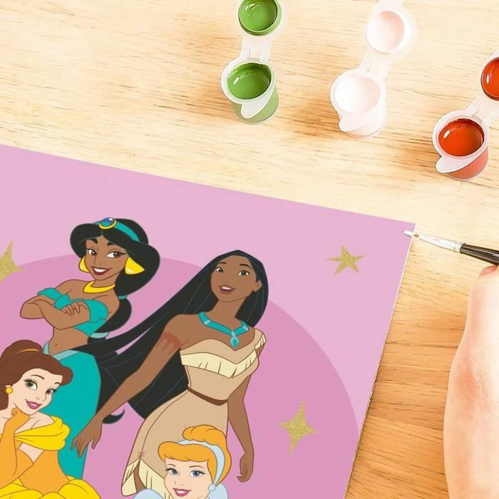 Ravensburger CreArt Kids - Kit de pintura por números de princesas Disney (18 x 24 cm) inevitable