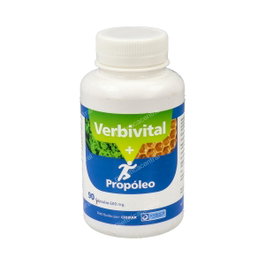 ANROCH Verbivital + Propóleo 90 Cápsulas - Suplemento para el Sistema Inmunitario, Cabello y Uñas