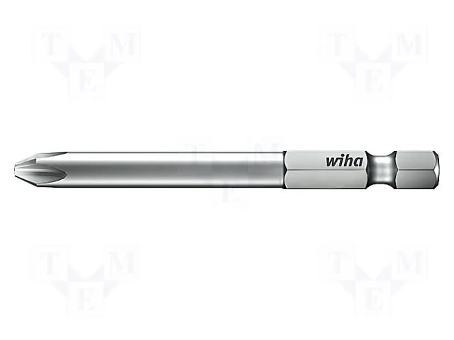 WIHA Punta de destornillador Phillips PH0 1/4 pulgadas 70 mm WIHA Punta de destornillador Phillips PH0 1/4 pulgadas 70 mm