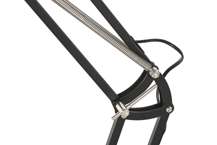 DKD Home Decor Lámpara Pie Moderno Negro 30 x 170 x 65 cm DKD Home Decor Lámpara Pie Moderno Negro 30 x 170 x 65 cm