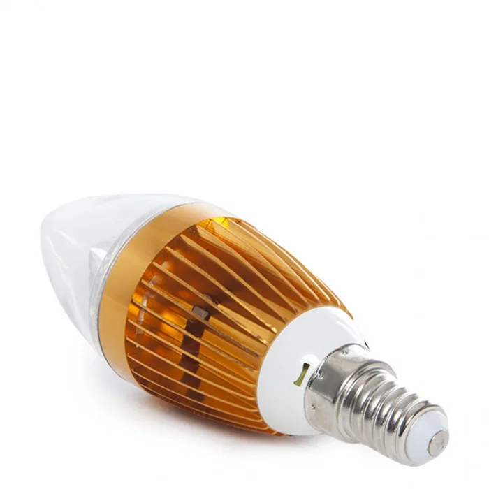 Bombilla LED E14 5W 400Lm 6000K 12VAC/DC 40.000H [HO-VE12V-E14-5W-CW]