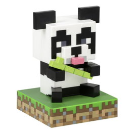 Paladone Lámpara Icons Panda Minecraft 10cm Quit Miedos Luz Suave AAA