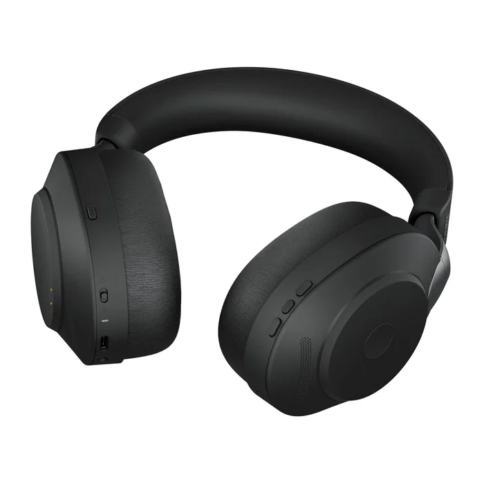 Jabra Evolve2 85 Stereo UC con Ladestation y Link 380 USB-C, Negro
