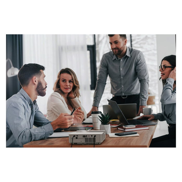 Optoma ZW410UST Proyector Laser de Ultra Corta Distancia, 4000 Lumenes ANSI, WUXGA