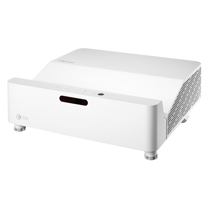 Optoma ZW410UST Proyector Laser de Ultra Corta Distancia, 4000 Lumenes ANSI, WUXGA