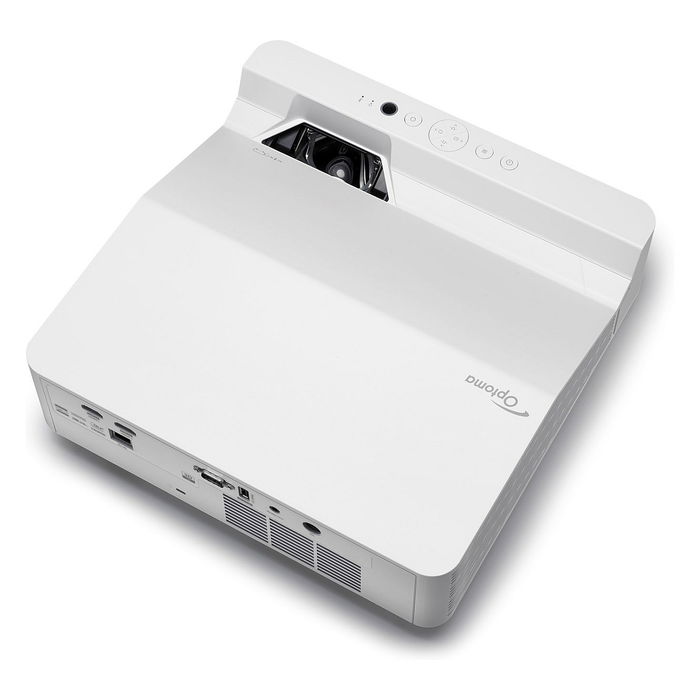 Optoma ZW410UST Proyector Laser de Ultra Corta Distancia, 4000 Lumenes ANSI, WUXGA