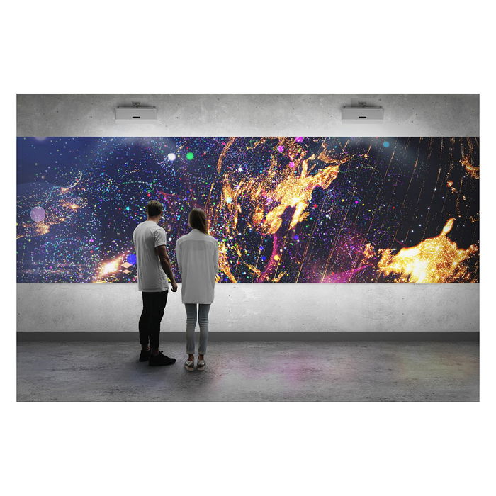 Optoma ZW410UST Proyector Laser de Ultra Corta Distancia, 4000 Lumenes ANSI, WUXGA