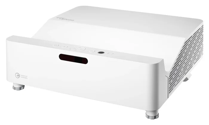 Optoma ZW410UST Proyector Láser DLP WXGA (1280x800) 4000 Lúmenes, Lente Ultracorta, 3D, Blanco - Proyector de Alcance Ultracorto para Negocios