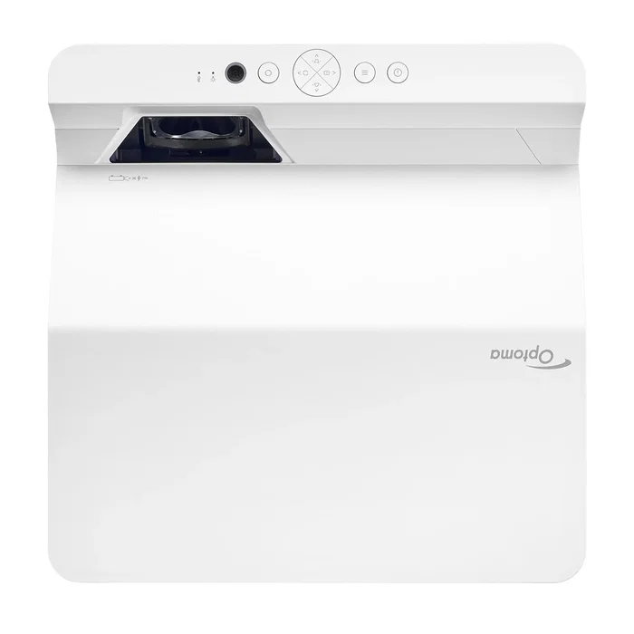 Optoma ZW410UST Proyector Láser DLP WXGA (1280x800) 4000 Lúmenes, Lente Ultracorta, 3D, Blanco - Proyector de Alcance Ultracorto para Negocios