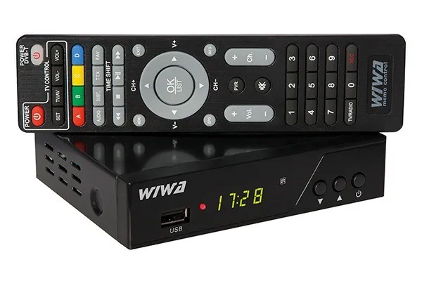 Sintonizador TDT Wiwa TUNER DVB-T/T2 H.265 PRO