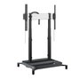 Vogel's RISE 5108 Soporte de pie con elevador eléctrico para pantallas de hasta 86 pulgadas, Negro