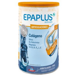 Epaplus Colágeno con Silicio, Ácido Hialurónico y Magnesio Sabor Neutro 334gr