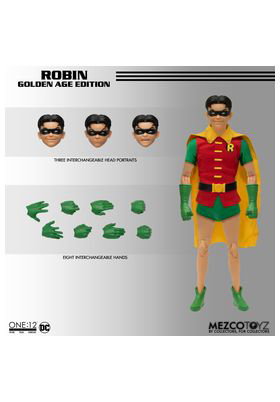 Mezco Toyz Robin Golden Age Edition 28 cm DC Universe One:12 Collective