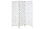 DKD Home Decor Biombo Blanco Mango Espejo 2 x 182 x 152 cm
