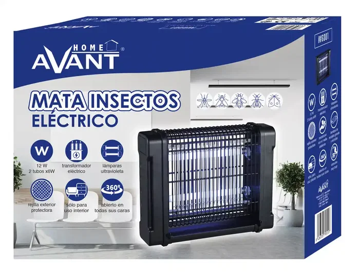 AVANT Mata insectos eléctrico AV6001 de 12W