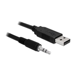 DeLOCK Cable Conversor USB 2.0 a Jack 3,5 mm 1,8 m (3,3 V)