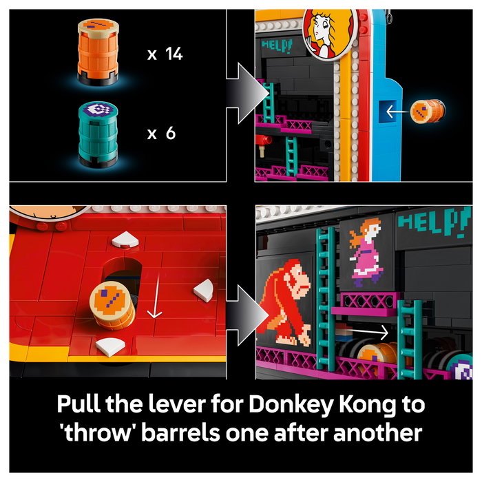 LEGO Super Mario 72051 Máquina recreativa de Donkey Kong