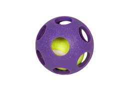 Karlie Pelota TPR Asteroide con Pelota de Tenis Interior 9cm para Perros