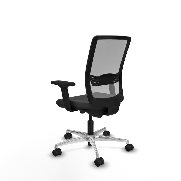 PIQUERAS Y CRESPO Silla de oficina Haches Gris con mecanismo Sincro/Traslack PIQUERAS Y CRESPO Silla de oficina Haches Gris con mecanismo Sincro/Traslack