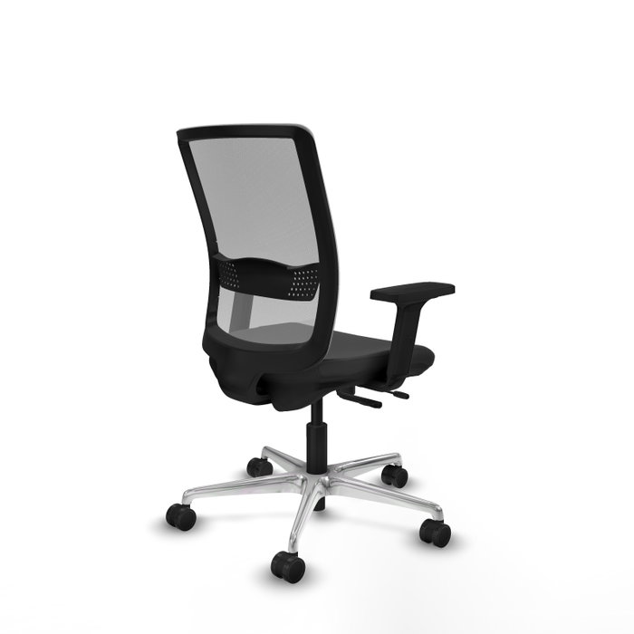 PIQUERAS Y CRESPO Silla de oficina Haches Gris con mecanismo Sincro/Traslack PIQUERAS Y CRESPO Silla de oficina Haches Gris con mecanismo Sincro/Traslack