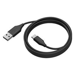 Jabra 14202-10 Cable USB-C a USB-A 2 m Negro para Jabra PanaCast 50 - USB 3.2 Gen 1 (3.1 Gen 1)