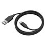 Jabra Cable USB de 2 m con conectores USB A y USB C Negro