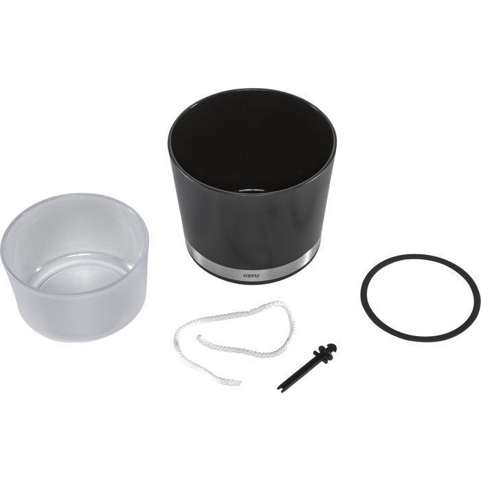 Gefu Botanico Herb Pot Negro