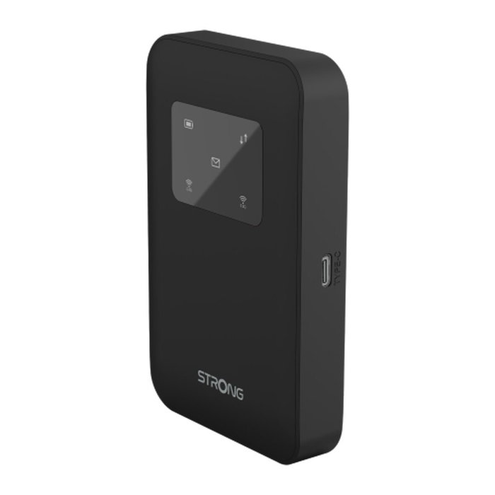 Router STRONG 4G+ LTE MiFi Hotspot Wi-Fi 900 Negro USB USB-C 3.2 Gen 1 (3.1 Gen 1) Wi-Fi 5 GHz