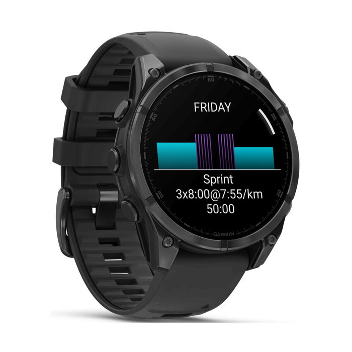 Garmin Fenix 8 47 mm Negro con Pantalla AMOLED de 1,4 pulg. Garmin Fenix 8 47 mm Negro con Pantalla AMOLED de 1,4 pulg.