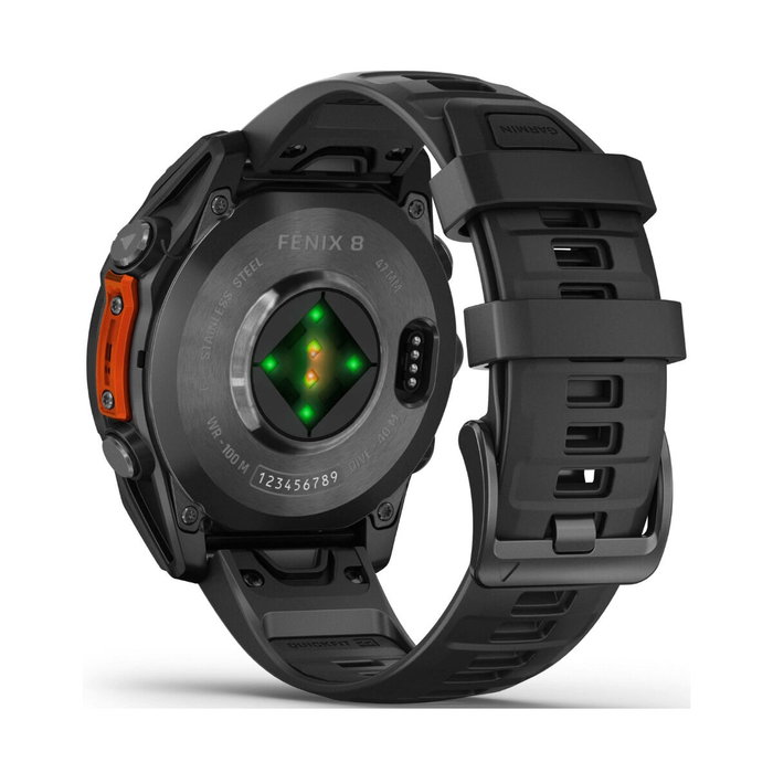 Garmin Fenix 8 47 mm Negro con Pantalla AMOLED de 1,4 pulg. Garmin Fenix 8 47 mm Negro con Pantalla AMOLED de 1,4 pulg.