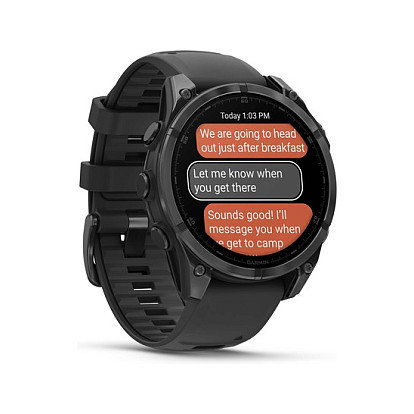 Garmin Fenix 8 47 mm Negro/Gris