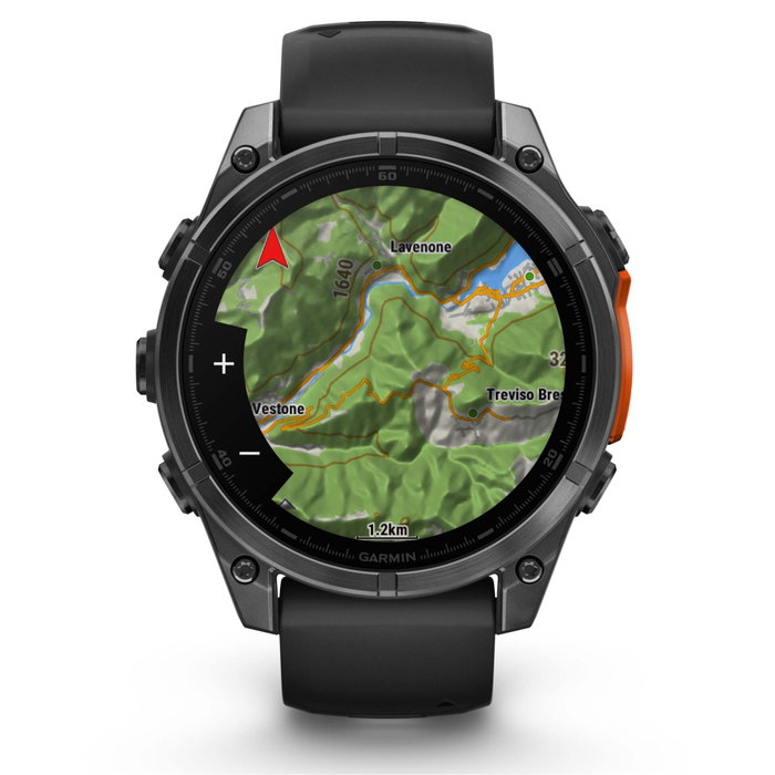 Garmin Fenix 8 47 mm Negro con Pantalla AMOLED de 1,4 pulg. Garmin Fenix 8 47 mm Negro con Pantalla AMOLED de 1,4 pulg.