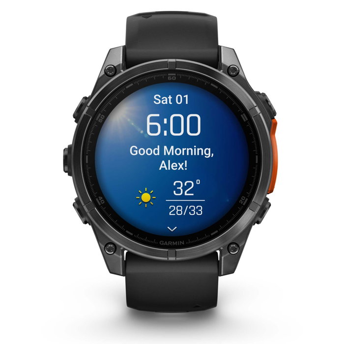 Garmin Fenix 8 47 mm Negro con Pantalla AMOLED de 1,4 pulg. Garmin Fenix 8 47 mm Negro con Pantalla AMOLED de 1,4 pulg.