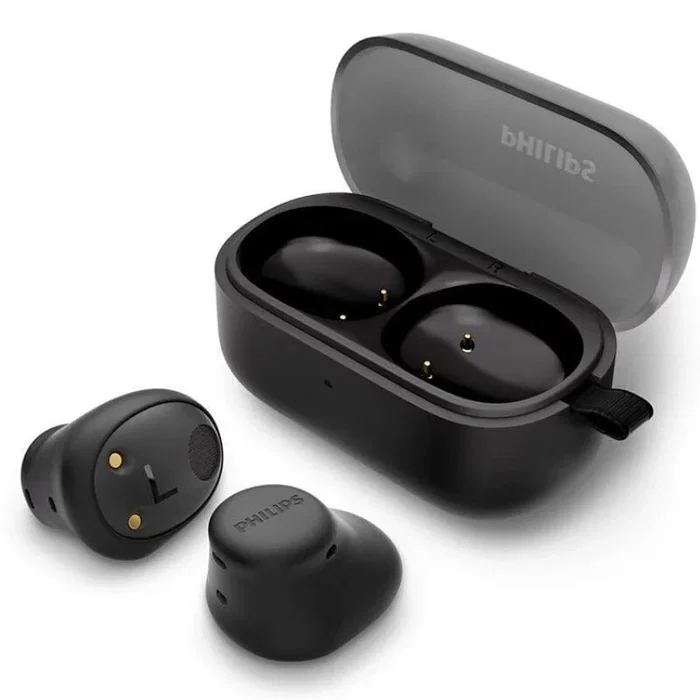 Philips TAT2149 - Auriculares True Wireless Bluetooth con Estuche de Carga - Autonomía 6h + 8h Extra - Resistencia IPX4 - Sonido con Graves Dinámicos - Negros Philips TAT2149 - Auriculares True Wireless Bluetooth con Estuche de Carga - Autonomía 6h + 8h Extra - Resistencia IPX4 - Sonido con Graves Dinámicos - Negros