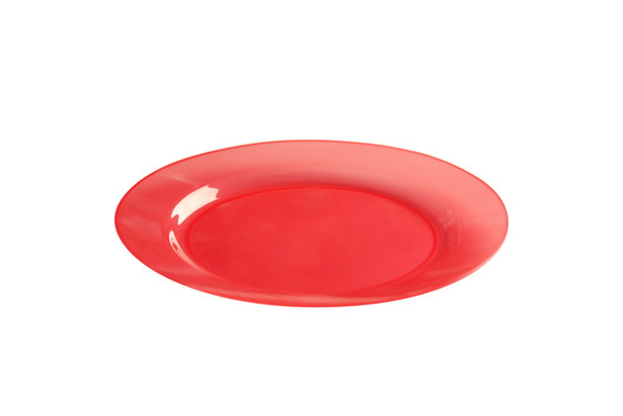 Algon Set de 4 Platos de Polipropileno de Colores 19 cm (24 Unidades)