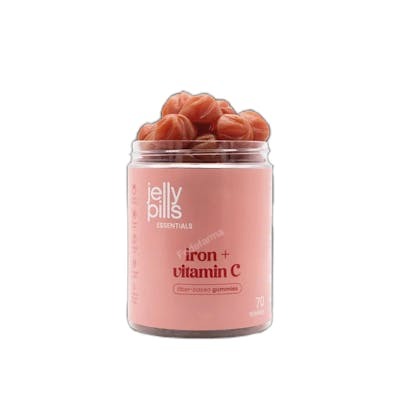 Jelly Pills Iron + Vitamin C 70 Gummies Melocoton - Gomitas de Hierro y Vitamina C Sabor Melocotón Jelly Pills Iron + Vitamin C 70 Gummies Melocoton - Gomitas de Hierro y Vitamina C Sabor Melocotón