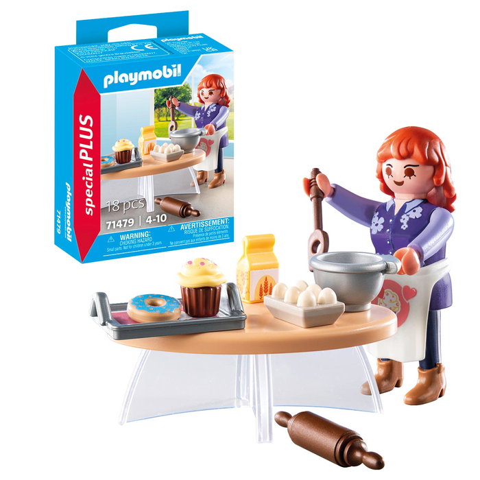 Playmobil Pastelera Especial Plus 71479 - Set de Repostería con Accesorios para Niños +4 Años Playmobil Pastelera Especial Plus 71479 - Set de Repostería con Accesorios para Niños +4 Años