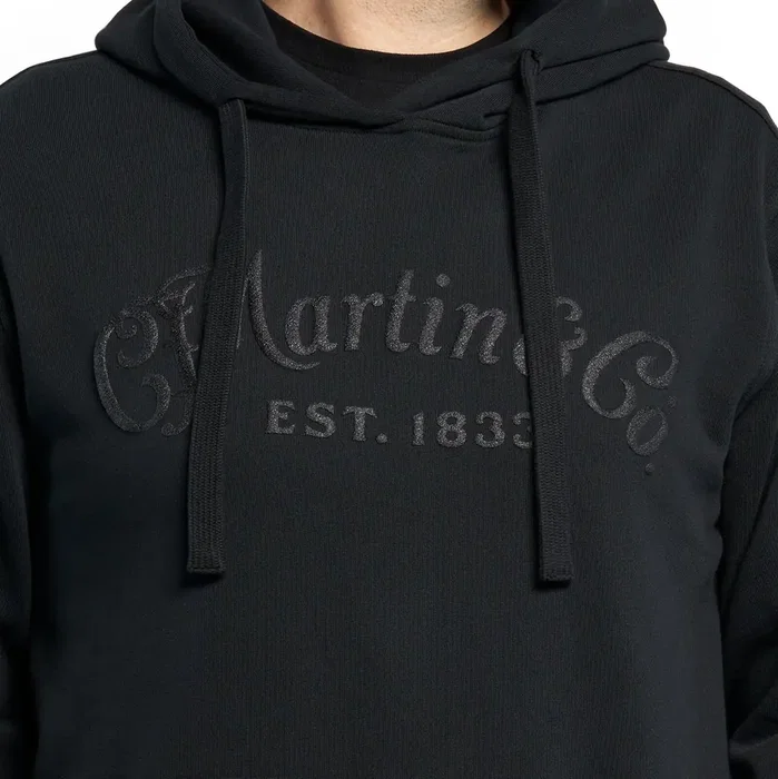 MARTIN Sudadera Logo Tone and Tone - Negra (M)