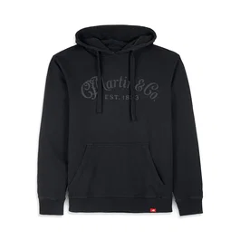 MARTIN Sudadera Logo Tone and Tone - Negra (M)