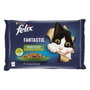 Purina FELIX FANTASTIC Selección de Verduras 12x4x85g