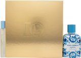Dolce & Gabbana Light Blue Capri In Love Gift Set 100ml EDP + 10ml Light Blue Pour Homme EDT