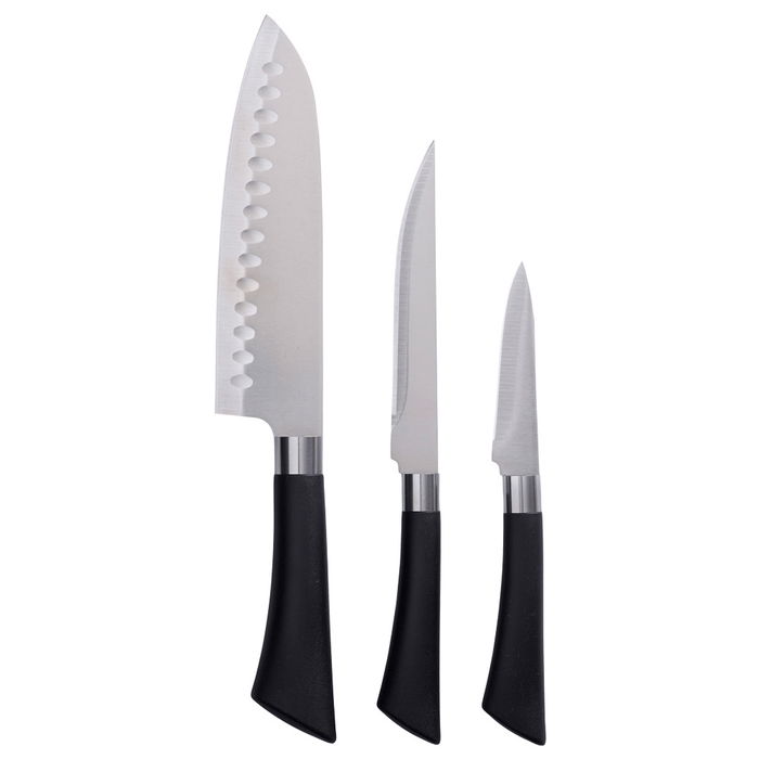 Day Juego de 3 Cuchillos: Cuchillo Chef 30cm, Trinchar 25cm, Verduras 20cm