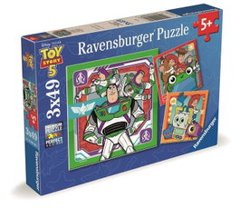 Ravensburger Puzzle Toy Story 5 3x49 Piezas de Disney