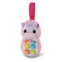 V-TECH Teléfono para Bebé Baby Hipo-Pop It 80-566857 - Rosa, con Carita de Hipopótamo, Botones de Silicina, Enseña Colores, Números y Sonidos, para +3 Meses
