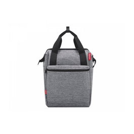 Klickfix Roomy GT Vario E Bolsa Alforja 12L Plata 25x40x17 cm