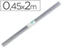 Liderpapel Rollo plástico forralibros 0,45x2 m 70 mc Transparentes