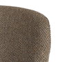 Silla Espiga Marrón Tejido-Metal 55 X 55 X 78 cm (Set de 2)