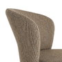 Silla Espiga Marrón Tejido-Metal 55 X 55 X 78 cm (Set de 2)