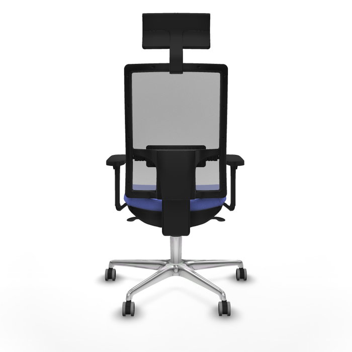 PIQUERAS Y CRESPO Silla de oficina Horna con Mecanismo Sincro, Azul claro y Gris PIQUERAS Y CRESPO Silla de oficina Horna con Mecanismo Sincro, Azul claro y Gris